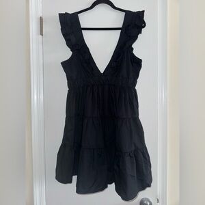 Abercrombie Ruffle Tiered Mini Dress